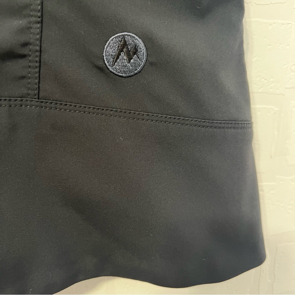 Marmot Black Zip Up Hooded Hiking Outerwear Gorpcore Granola Girl Vest Size XS - Picture 10 of 15